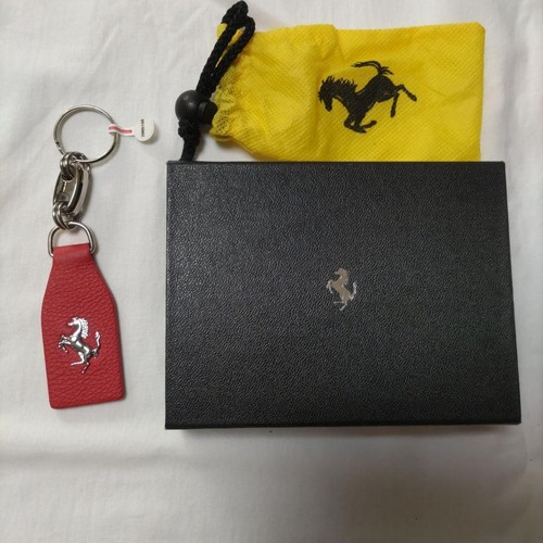 Portachiavi ferrari pelle - in,
