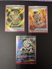 Carte Pokemon, Lotto 3 Carte