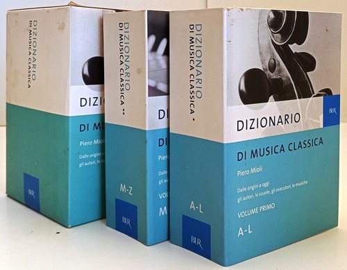 Dizionario musica classica - dizionario, di