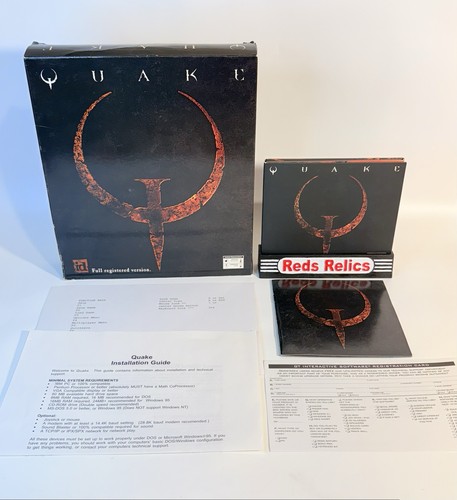 Quake 1996 rara big box - 1996,