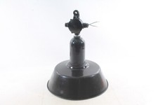 grande vecchia lampada a sospensione lampada smaltata sala officina vintage