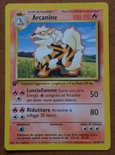 Pokemon GCC | ARCANINE 23/102 Set Base 1a Edizione ITA | EXC - NM