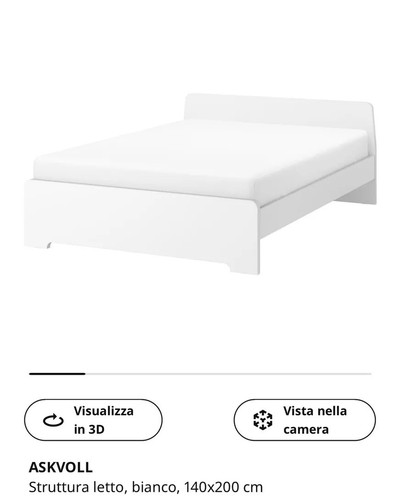 Struttura letto alla - alla, francese