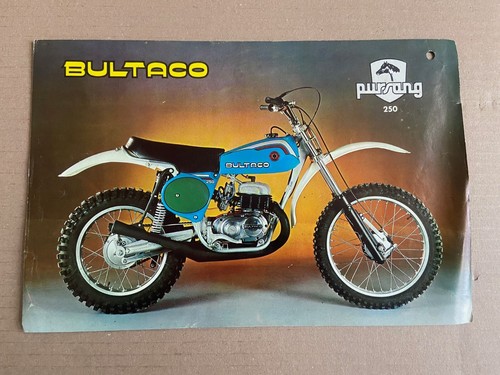Brochure vendita bultaco 250 - vendita,