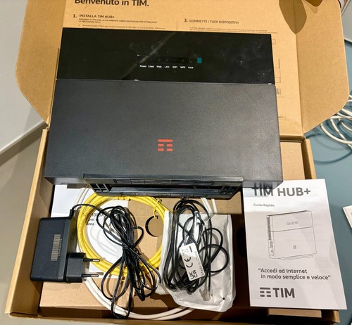Modem router tim hub - modem/router, hub+