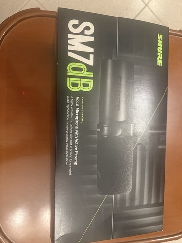 Shure sm7db microfono - shure,