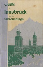 Austria _ Innsbruck_Guida turistica in inglese_Con cartina-1937