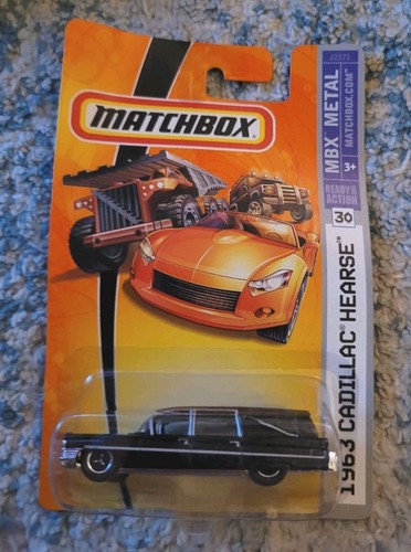 Matchbox 1963 cadillac hearse - 1963,