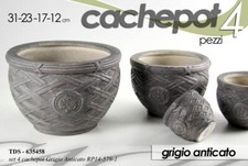 SET 4 VASI VASO PORTA FIORI