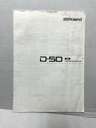 Roland midi - roland, d-50