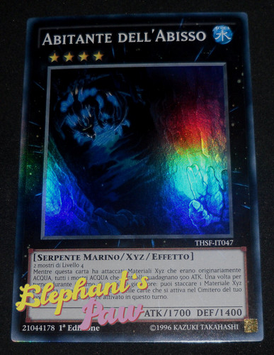 Yugioh abitante dell abisso - -,