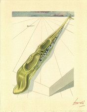Xilografia salvador dali dante - xilografia,