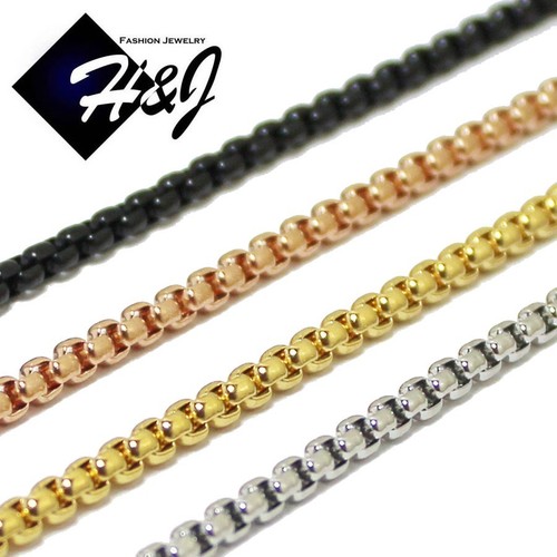 Collana catena scatola - , 16-36"