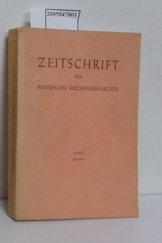 Zeitschrift für bayerische