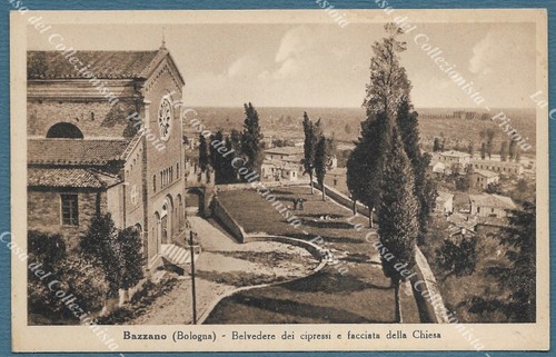 Bazzano bologna cartolina - bologna.,