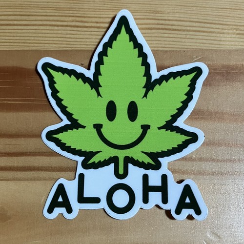 Adesivo vinile pakalolo aloha - vinile,