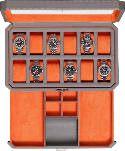 Scatola per orologi pelle - orologi,