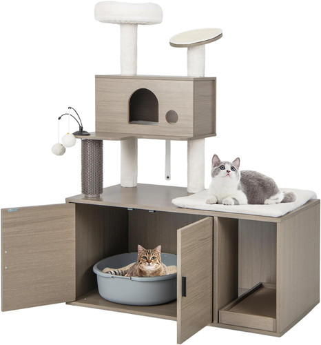Albero per gatti con mobile - per,