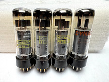 (4) Realistico (RFT?) 6CA7/EL34 Quad. Halo. Top fossetta. Germania. Test abbinato (B)