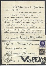 1940 50C+50C P.A SU BUSTA DA