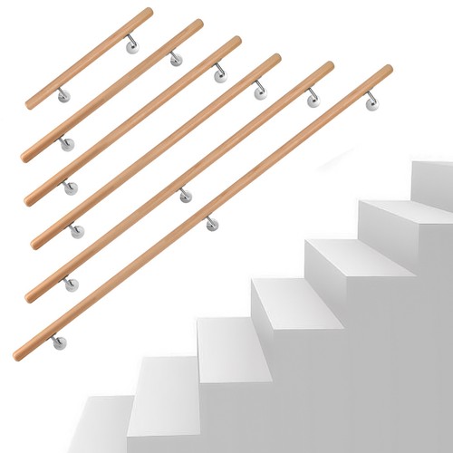 Corrimano legno per scale - corrimano, in