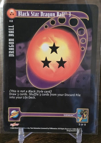 Dragon ball tcg - 2004, black