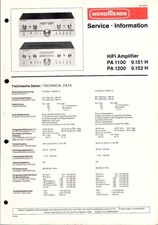 Nordmende Manuale di servizio
