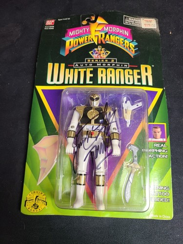 Modellino white power ranger - power,