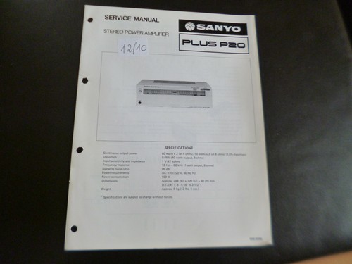 Manuale servizio originale - servizio,
