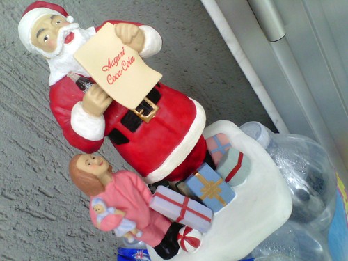 Babbo natale vinto dalla - natale,