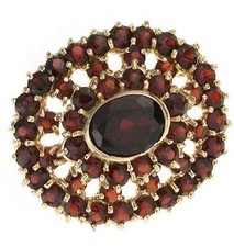 Gold jewelry brooch - gold,