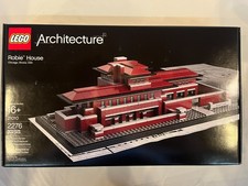 Lego architecture robie house - robie,