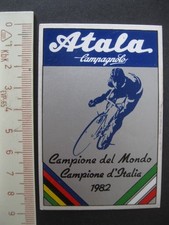 Adesivo Atala Campagnolo Campione del Mondo 1982 Ciclismo Sticker