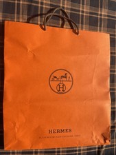 ✨BORSA CONFEZIONE LUSSO GIFT BAG ORIGINALE HERMES (42x47x17)✨
