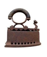 *HH* Antico Ferro Da Stiro Mini Giocattolo In Ferro Miniatura Toy Gioco Vintage