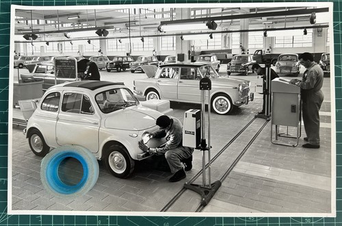 Rara foto press fiat - foto,
