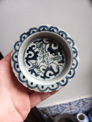 Coppa piede blu cina xix - piede,