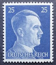 GERMANIA 1941 Francobollo Adolf Hitler 25pf MNH** SECONDA GUERRA MONDIALE X564