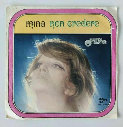 Vinile disco giri mina - 45,