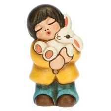 Bambino con coniglio Thun, collezione fattoria Country Family