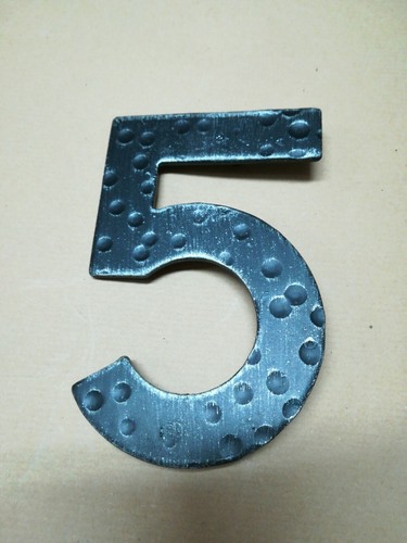Numero civico in ferro - civico, n.