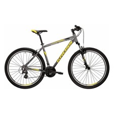 Mountain Bike KROSS Hexagon 2.0 Uomo 27,5' Nero/Giallo, Telaio in Alluminio, 21 