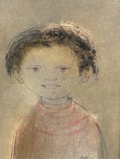 Manlio Bacosi (1921-1988), Ritratto, Tecnica mista