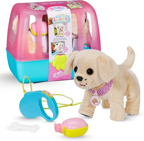 Baby born dog lucky - born, my