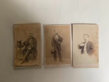Tre antiche fotografie '800