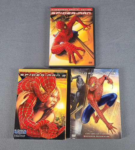 Spider man dvd lot - spider-man,