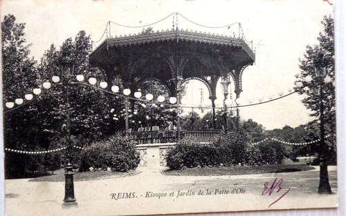 Reims cpa chiosco e - 51,