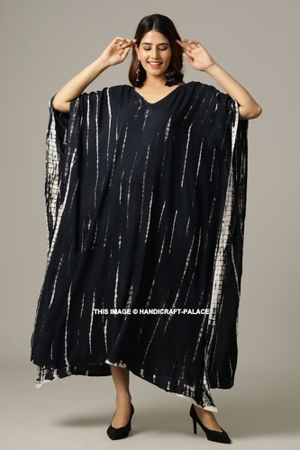 Kaftan tie dye nero - tie,