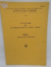 ISTRUZIONE SUL RICONOSCIMENTO DEGLI AEREI   MANUALE