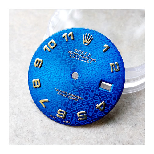 Rolex datejust quadrante blu - datejust,